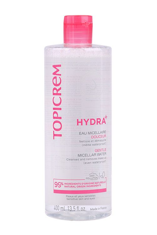 Вода мицеллярная Топикрем Hydra+, 400 мл
