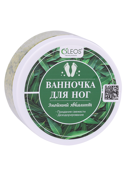 Ванночка Oleos Знойный эвкалипт д/ног, 220 г