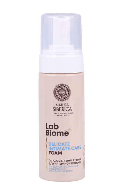 Пенка Natura Siberica Lab Biome гипоаллергенная д/интимной гигиены, 170 мл