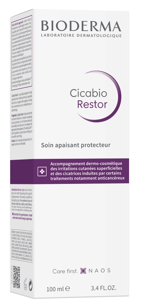 Крем BIODERMA Cicabio Restor Защитный успокаивающий уход, 100 мл