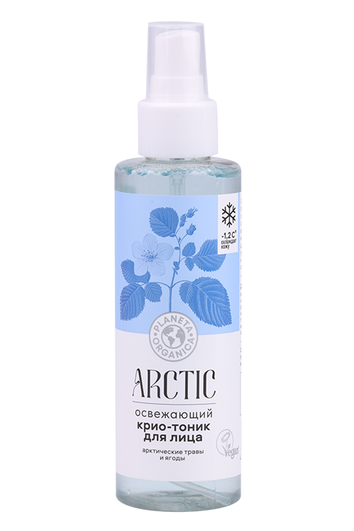 

Крио-тоник Planeta Organica ARCTIC освежающий д/лица, 150 мл