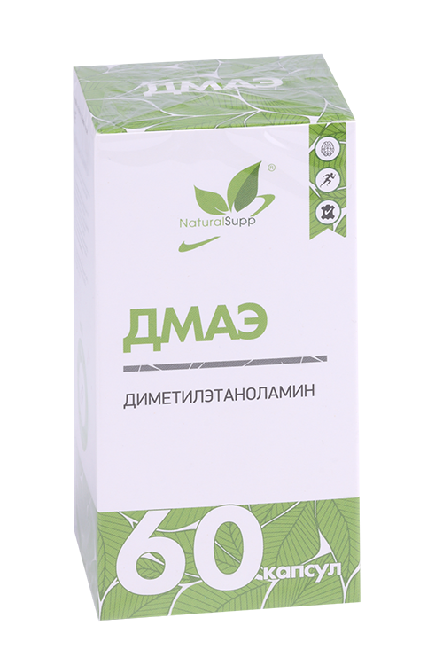 

DMAE Диметилэтаноламин Naturalsupp, 60 шт, капсулы