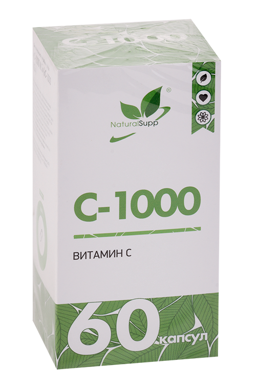 С-1000 Naturalsupp, 60 шт, капсулы