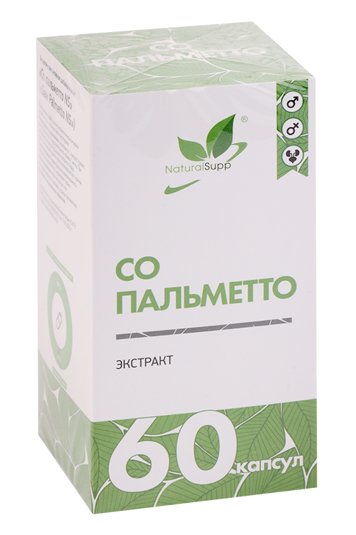Со Пальметто Naturalsupp, 60 шт, капсулы БАД