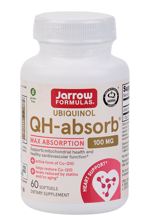Убихинол Jarrow Formulas QH-Absorb, 60 шт, капсулы