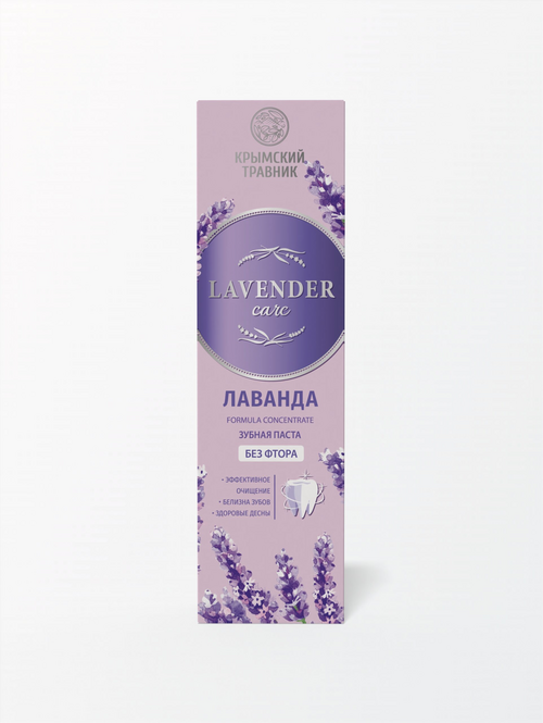 

З/паста Крымский Травник Лаванда б/фтора, 100 г