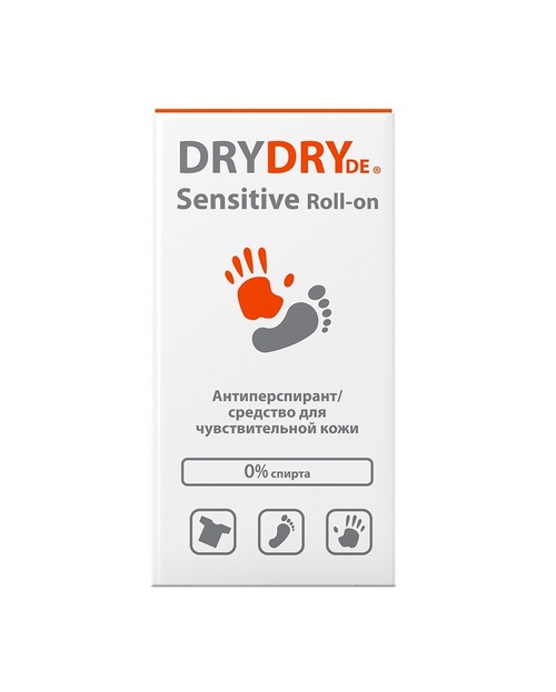 

Антиперспирант Dry Space Sensitive Roll-on от потоотделения д/чувств кожи, 50 мл