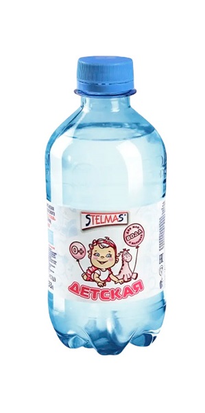 Вода Стэлмас питьевая негаз детская, 0,33 л
