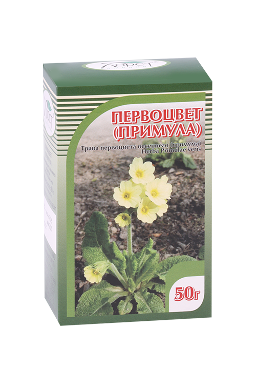 Первоцвет весенний (Примула), 50 г, сырье растительное (прод)