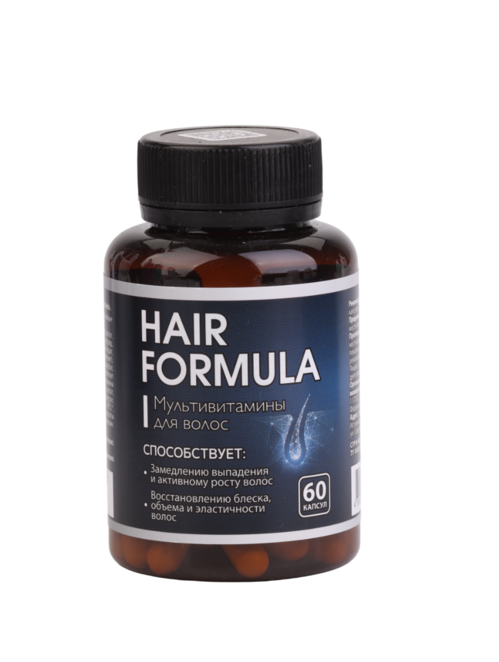 Комплекс витаминов/минералов Hair formula Миофарм, 540 мг, 60 шт, капсулы