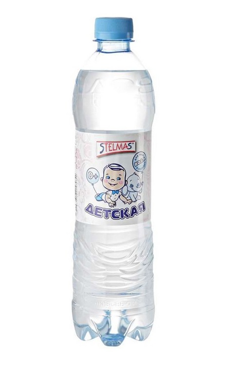 Вода питьевая Стэлмас дет н/г (0-3 лет), 1,5 л