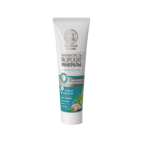 З/паста Крымский Травник Морские минералы formula concentrate, 100 г, (4627120033167)