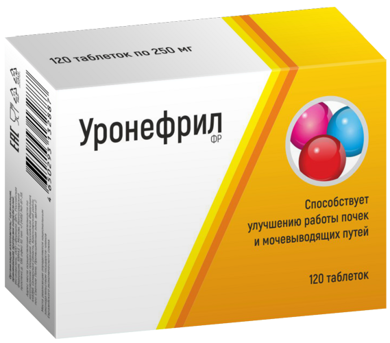 УронефрилФР, 120 шт, таблетки