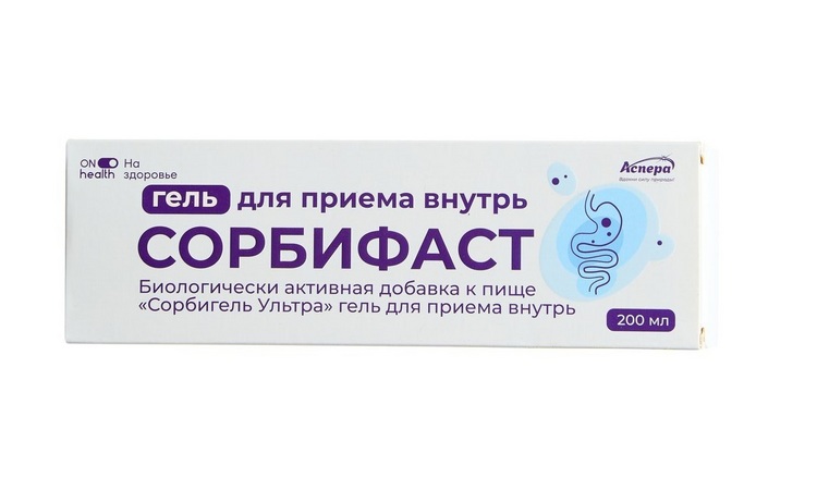 

Сорбифаст Сорбигель Ультра Аспера, 200 мл, гель