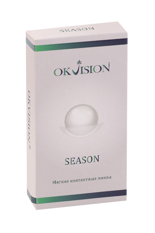 Линзы Okvision Season контактные мягкие D -375 R 86140 2 шт 602₽