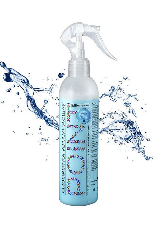 Сыворотка для волос POINT. Увлажняющая, двухфазная, с гиалуроновой кислотой, 250 мл