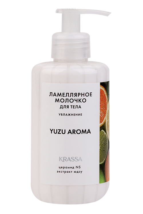 Молочко-флюид Krassa Aroma Юдзу увлажнение д/тела, 300 мл