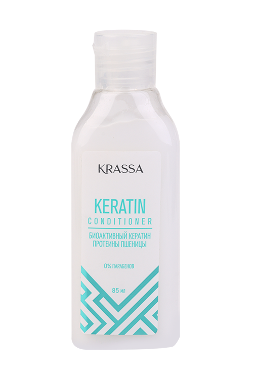 Кондиционер Krassa Professional Keratin д/волос с кератином, 85 мл