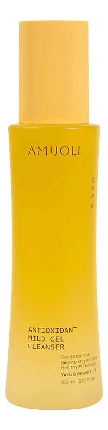 Гель AMIJOLI Antioxidant Mild Gel cleanser Yuzu&Resveratrol мягкий, 150 мл
