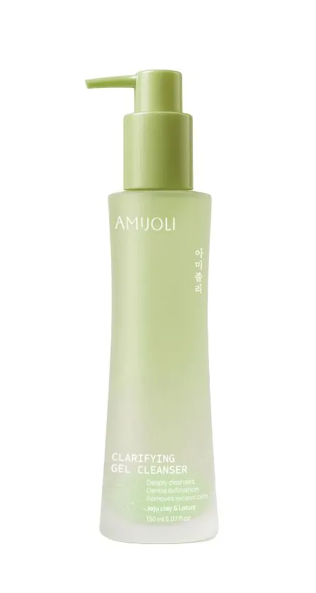 Гель AMIJOLI Clarifying Gel Cleanser JeJu Clay&Lotus очищающий д/умывания, 150 мл