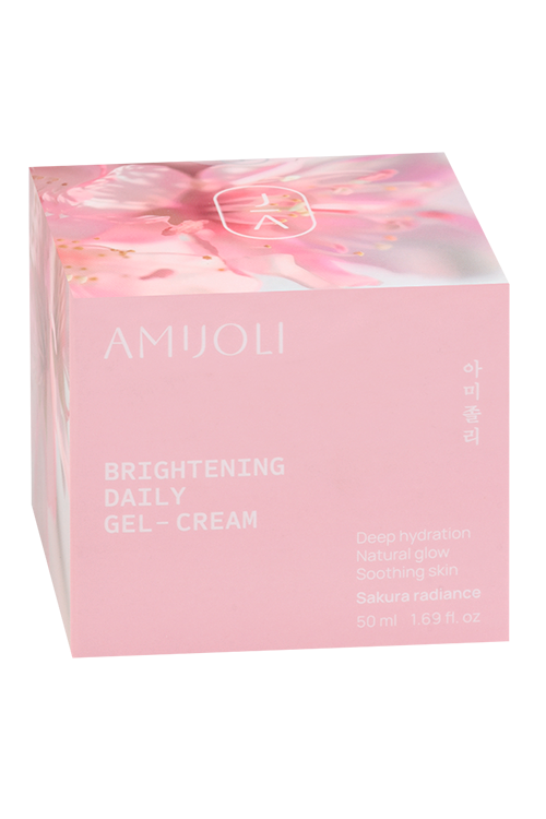

Крем-гель AMIJOLI Brightening с гранул масла моринги/экстр сакуры д/лица дневн, 50 мл