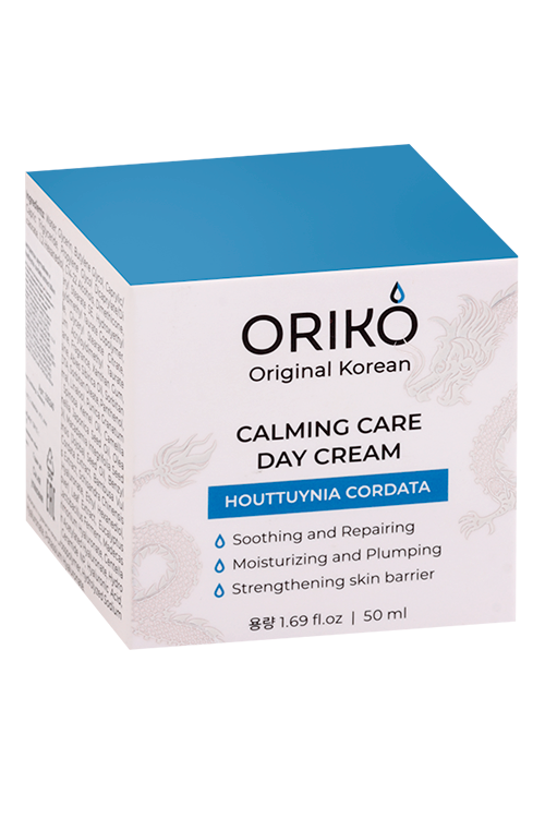Крем ORIKO Calming care day cream with Houttuynia cordata extract дневной успок д/лица, 50 мл