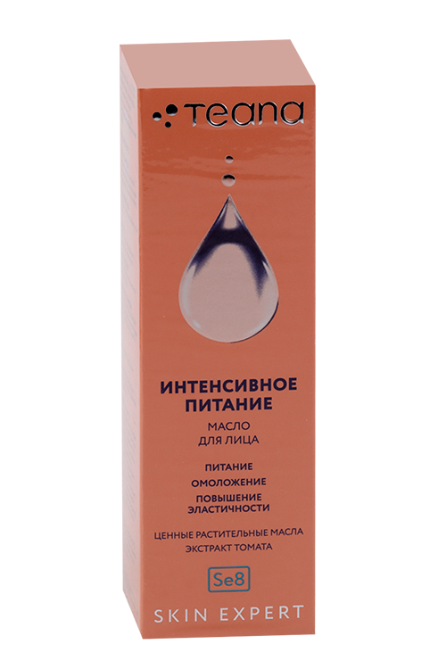Масло Teana Skin Expert интенсивное питание д/лица, 30 мл
