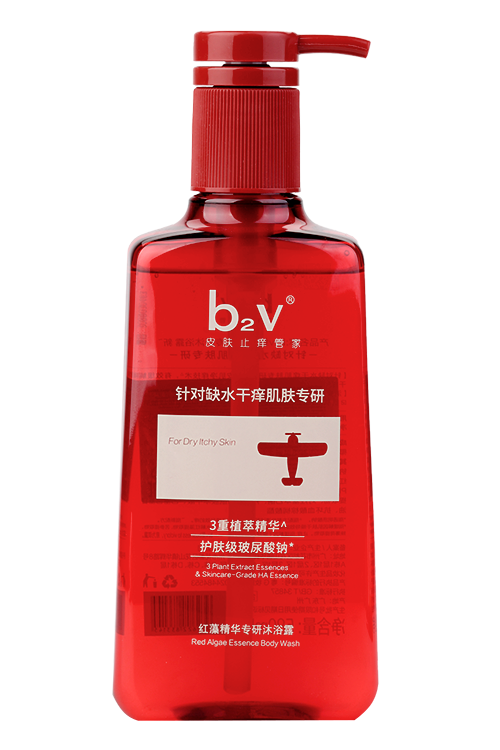Гель д/душа B2V Red Algae Essence Body Wash экстр крас водорослей, 580 мл