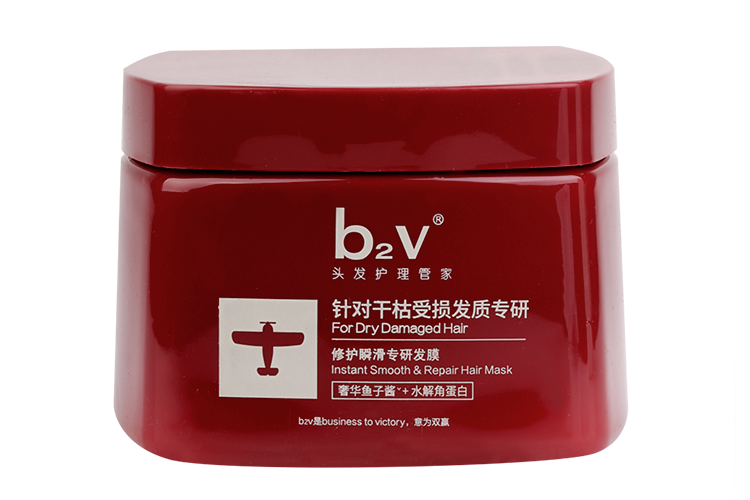 Маска B2V Red Algae Hair Mask Smooth & Repair  восстанав д/гладкости волос, 500 мл