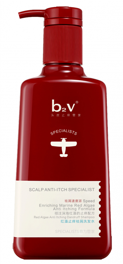 

Шампунь B2V Red Algae Shampoo Anti-itch & Anti-dandruff против перхоти д/волос, 520 мл