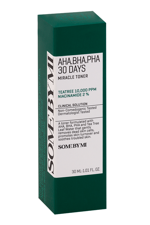 Тонер Some By Mi Aha-Bha-Pha 30 days Miracle Toner д/лица, 30 мл