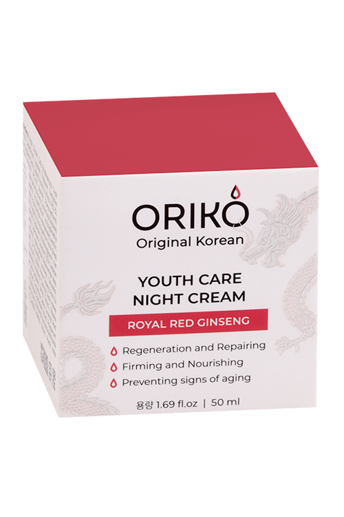 Крем ORIKO Royal Red Ginseng обновляющий п/первых морщин ноч, 50 мл