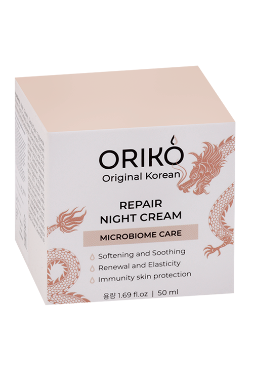 Крем ORIKO Repair Microbiome care восстанавл микробиом кожи д/лица ноч, 50 мл