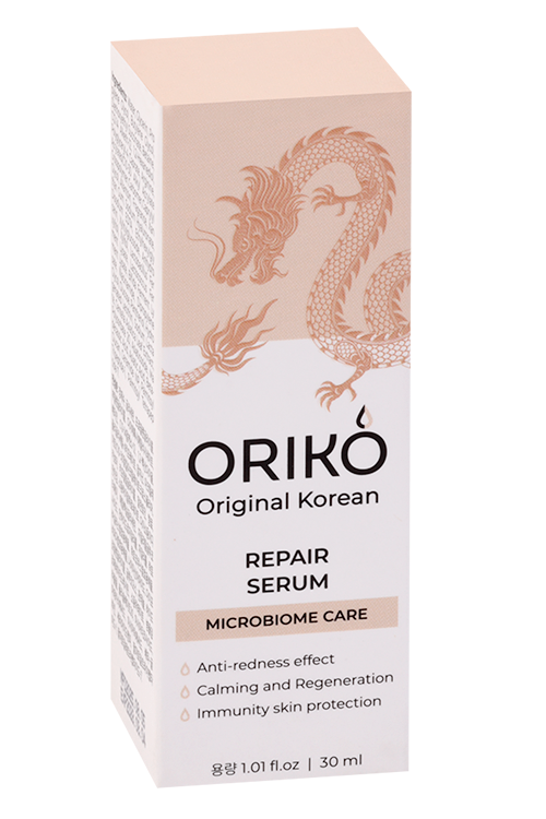 Сыворотка ORIKO Repair serum Microbiome care восстанавл микробиом кожи д/лица, 30 мл