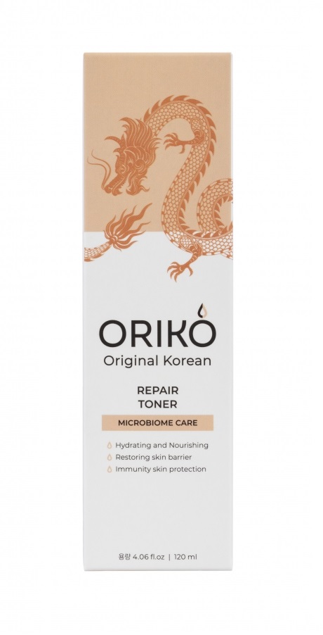 Тонер ORIKO Repair toner Microbiome care восстанавливающий микробиом кожи д/лица, 120 мл