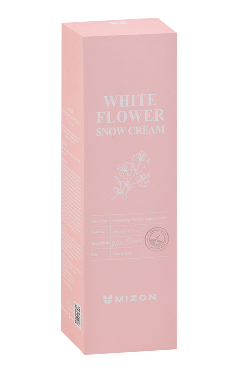 Крем MIZON White Flower Snow Cream осветляющий д/лица, 150 мл