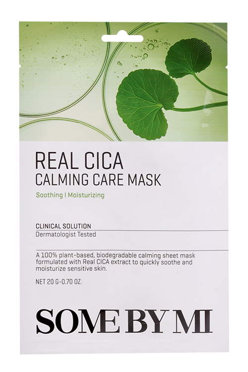Маска Some By Mi Real Cica Calming Care успокаив тканев д/лица, 20 г