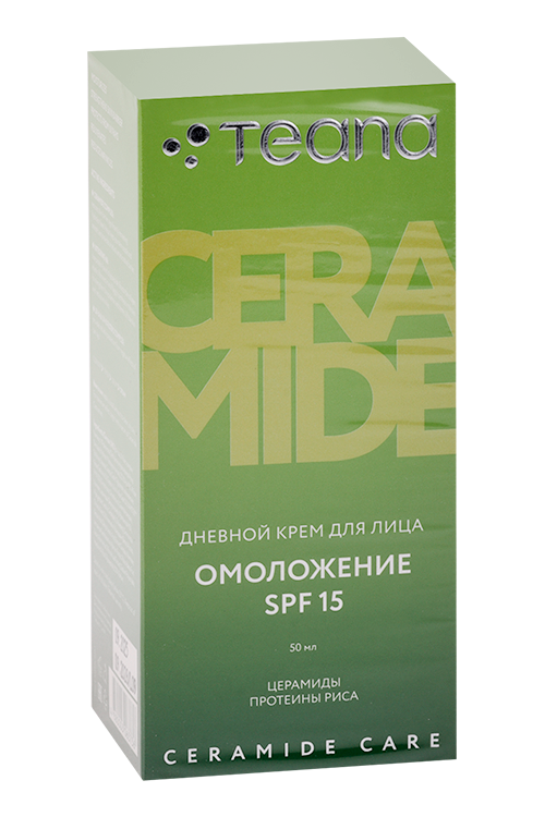 Крем Teana Ceramide Care омоложение д/лица днев SPF15, 50 мл