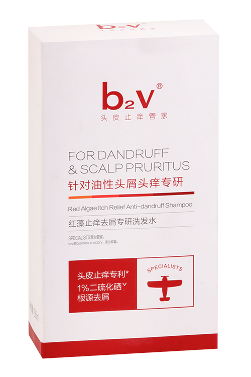 Шампунь B2V Red Algae с экстр красных водорослей п/перхоти, 220 мл