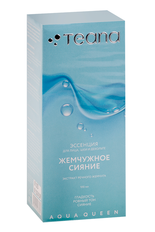 

Эссенция Teana Aqua Queen жемчужное сияние д/лица шеи и декольте, 100 мл