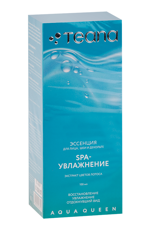 Эссенция Teana Aqua Queen SPA-увлажнение длица шеи и декольте 100 мл 635₽