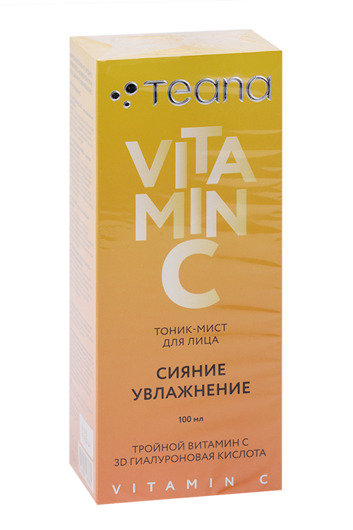 Тоник-мист Teana Vitamin C сияние и увлажнение д/лица, 100 мл
