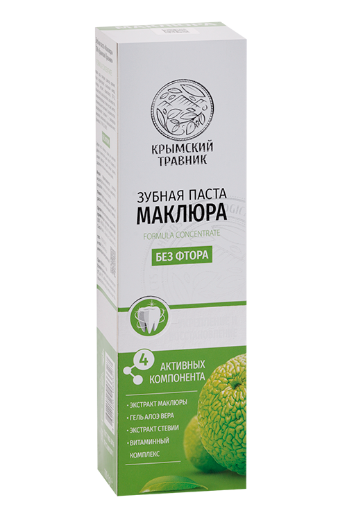 З/паста Крымский Травник Маклюра б/фтора, 100 г