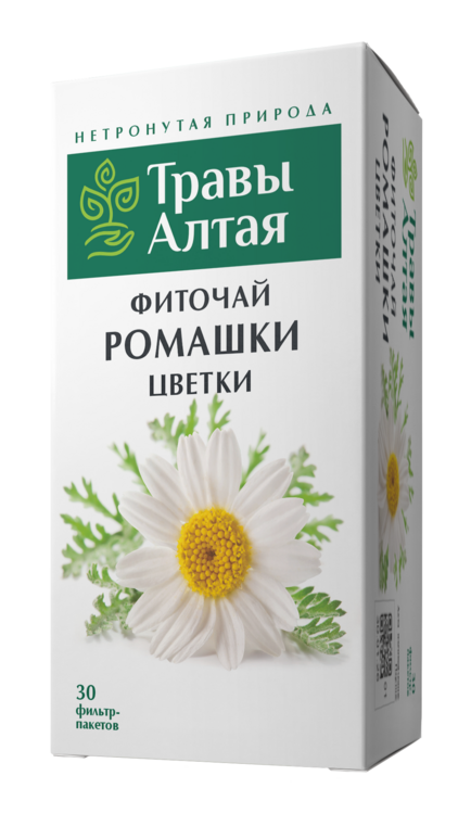 Ромашки цветки серии Алтай, 1,5 г, 30 шт, ф/п