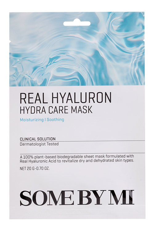 

Маска Some By Mi ткан увлаж с гиалурон к-той д/лица, 20 г