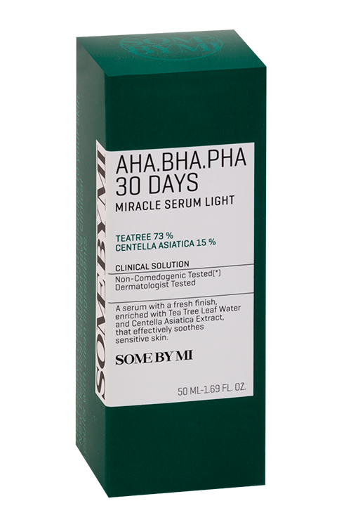 

Сыворотка Some By Mi AHA-BHA-PHA 30 Days Miracle легкая с кислотами д/лица, 50 мл