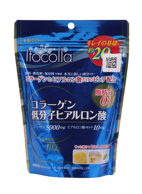 Коллаген ITOH с гиалуроновой кислотой (Collagen & hyaluronic acid), 102 г, порошок