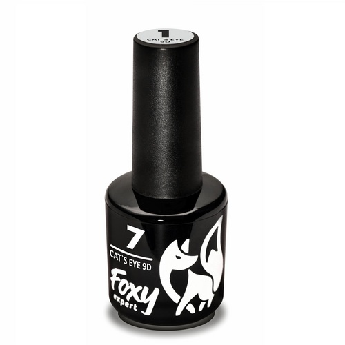 Гель-лак FOXY EXPERT CAT'S EYE 9D кошачий глаз д/ногтей N7 8 г, (4603775766131)