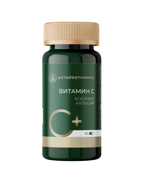 Витамин С Аскорбат кальция, 60 шт, капсулы Нутриенты