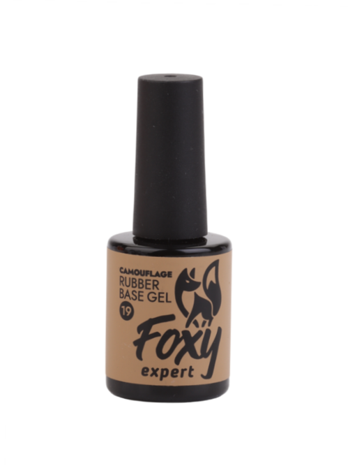 База FOXY EXPERT камуфлирующая каучуковая для ногтей цвет Камуфляж №19 10 г, (4603775764991)